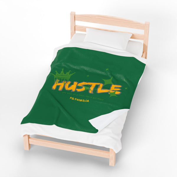 Hustle Mode Plush Blanket - King Hustle