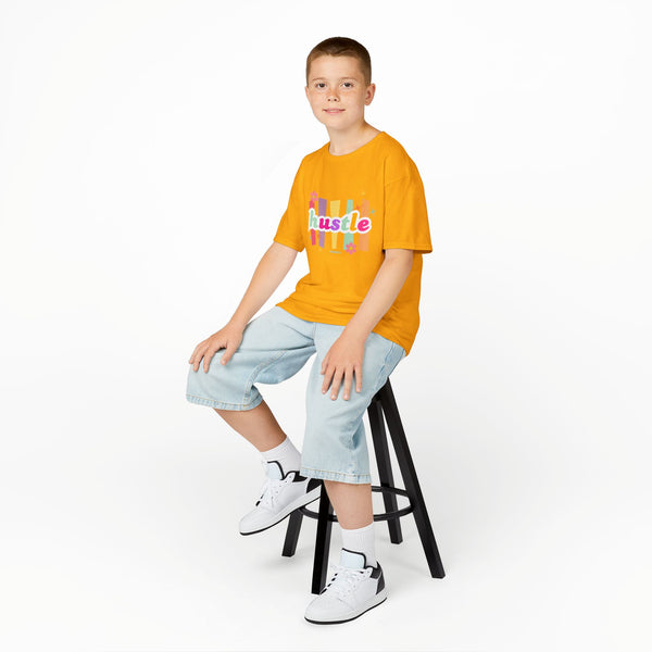 Kids Hustle Mode Tee - Pastel Hustle