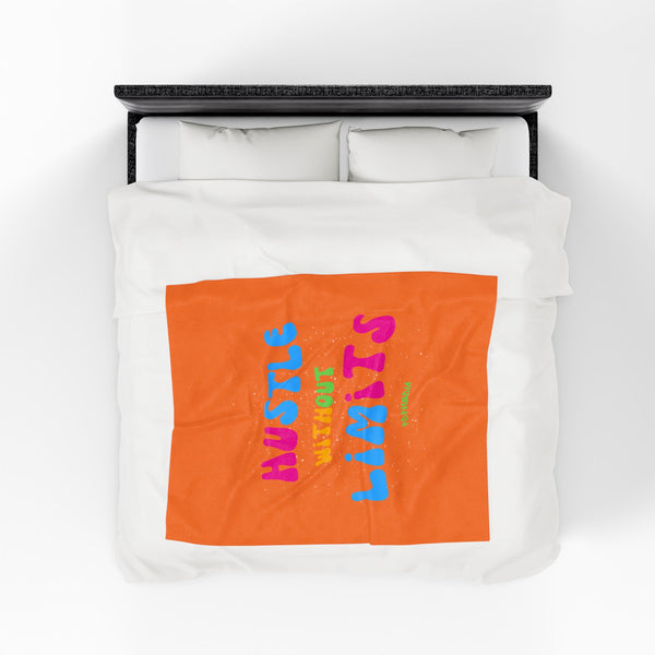 Hustle Mode Plush Blanket - Hustle Without Limits