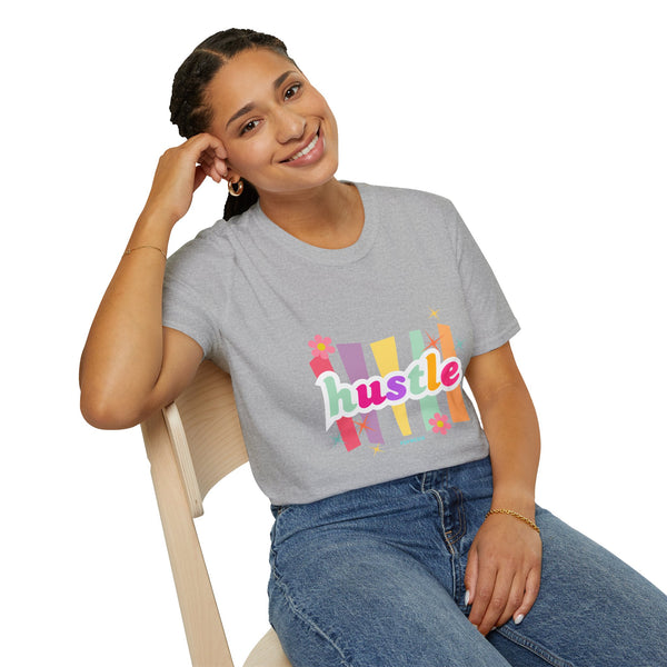 Hustle Mode Tee - Pastel Hustle