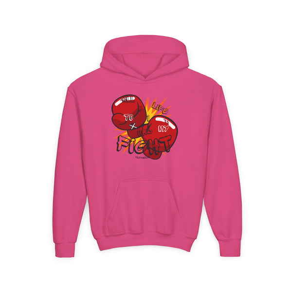 Hustle Mode (Kids) Youth Heavy Blend Hooded Hoodie - All My Life