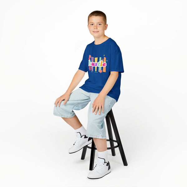 Kids Hustle Mode Tee - Pastel Hustle