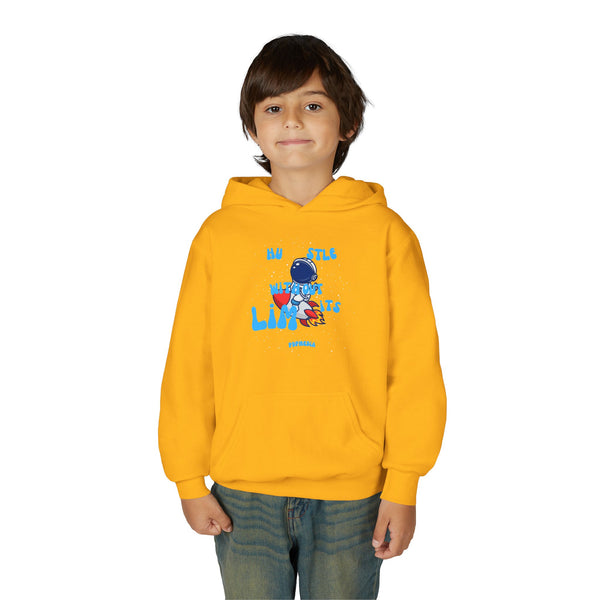 Hustle Mode (Kids) Youth Heavy Blend Hooded Hoodie - Without Limits