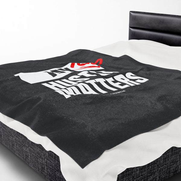 Hustle Mode Plush Blanket -My Hustle Matters
