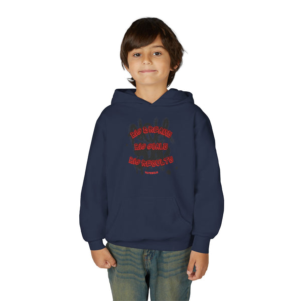 Hustle Mode (Kids) Youth Heavy Blend Hooded Hoodie - Big Dreams