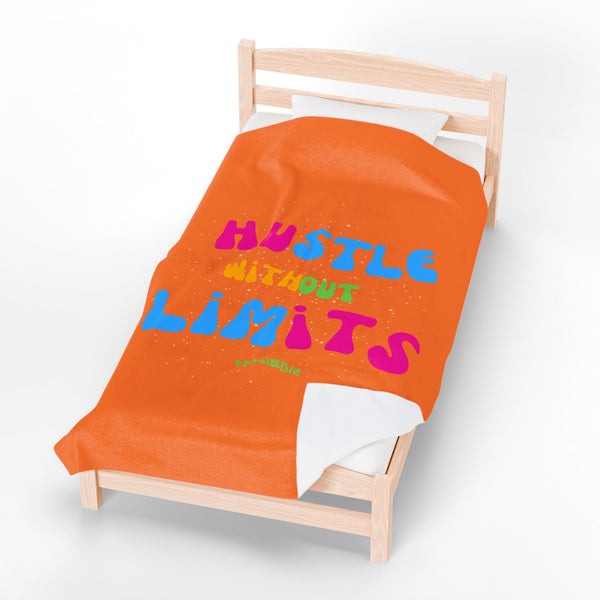 Hustle Mode Plush Blanket - Hustle Without Limits
