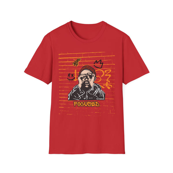 Hustle Mode Tee - Focused Black Crown
