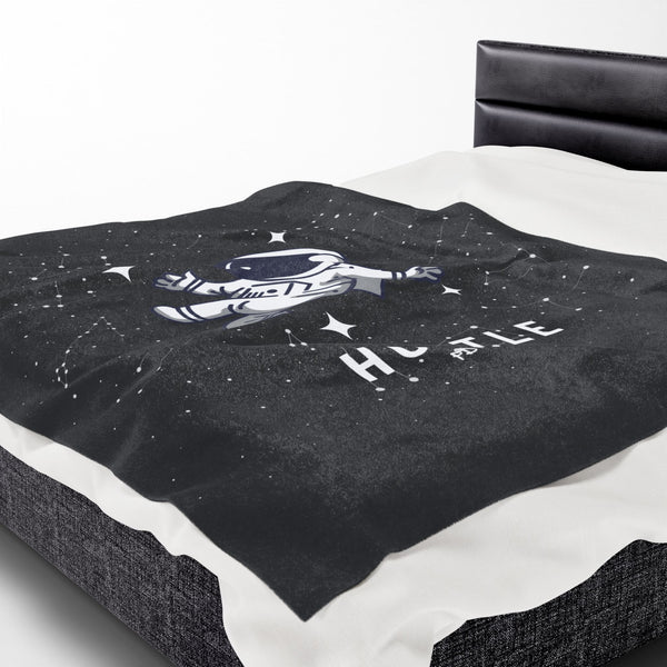 Hustle Mode Plush Blanket - Astronaut