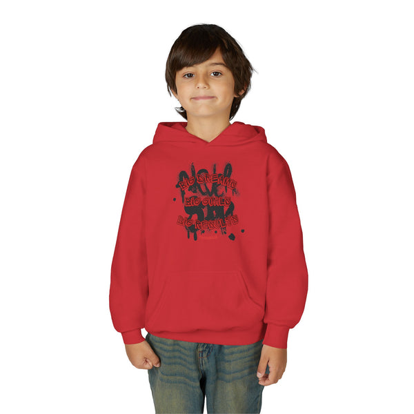 Hustle Mode (Kids) Youth Heavy Blend Hooded Hoodie - Big Dreams