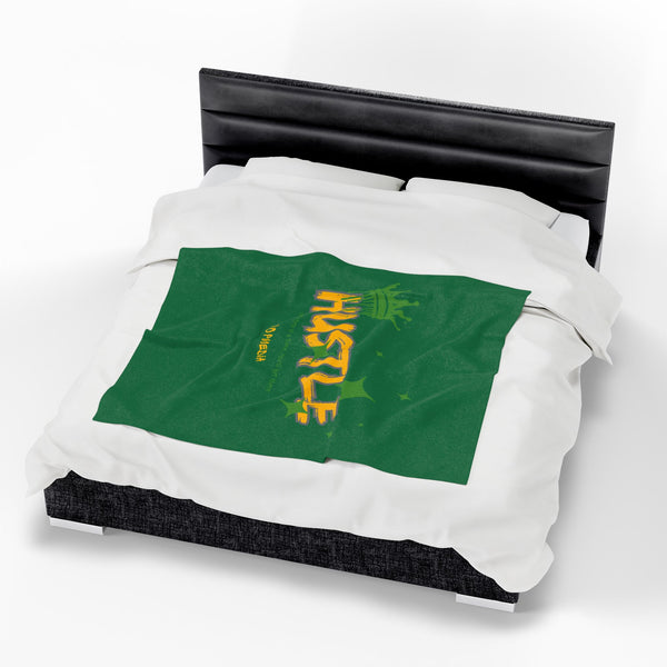 Hustle Mode Plush Blanket - King Hustle