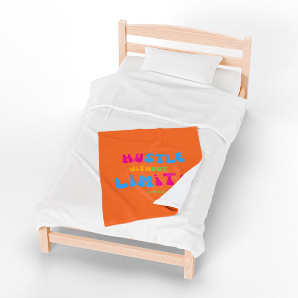 Hustle Mode Plush Blanket - Hustle Without Limits