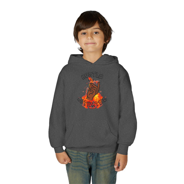 Hustle Mode (Kids) Youth Heavy Blend Hooded Hoodie - Activated