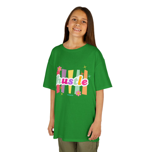 Kids Hustle Mode Tee - Pastel Hustle