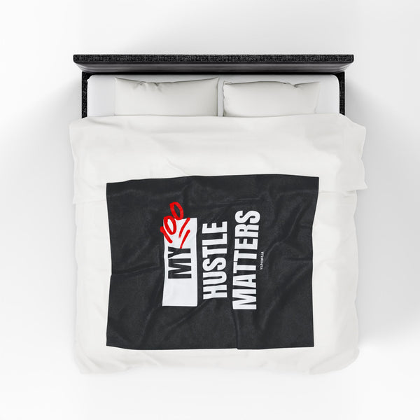 Hustle Mode Plush Blanket -My Hustle Matters