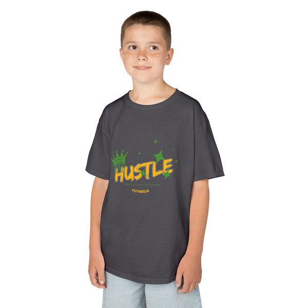 Kids Hustle Mode Tee - King's Crown