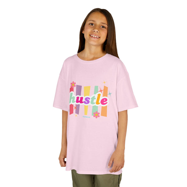 Kids Hustle Mode Tee - Pastel Hustle