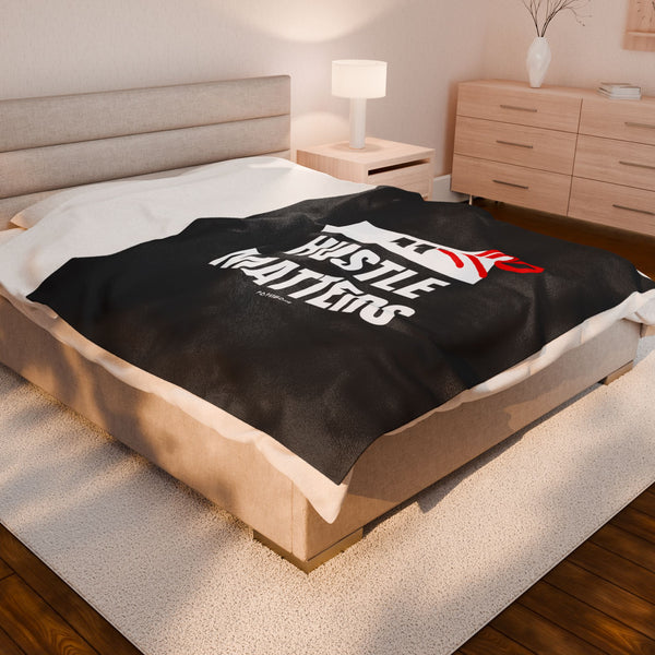 Hustle Mode Plush Blanket -My Hustle Matters