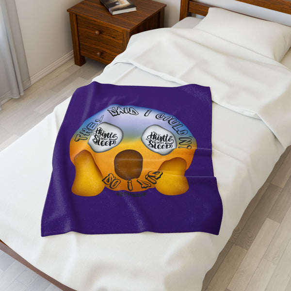 Hustle Mode Plush Blanket - They Said I Couldn't