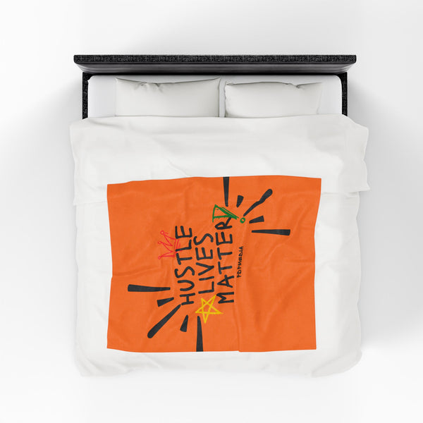 Hustle Mode Plush Blanket - Hustle Lives Matter