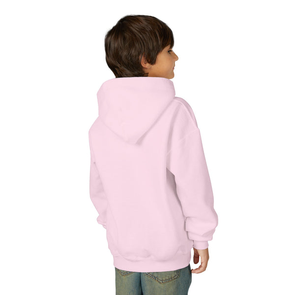 Hustle Mode (Kids) Youth Heavy Blend Hooded Hoodie - Pastel Hustle