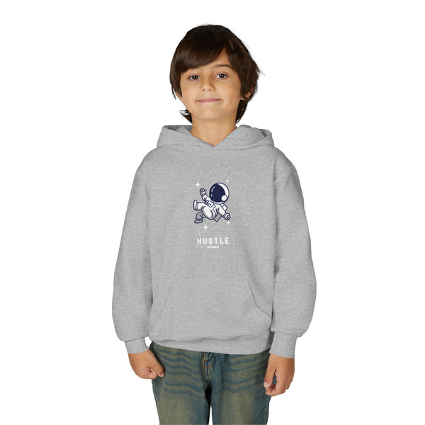 Hustle Mode (Kids) Youth Heavy Blend Hooded Hoodie - Astronaut