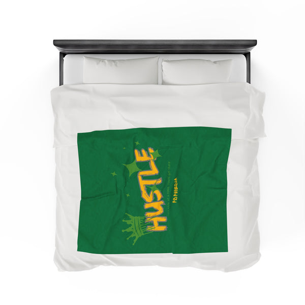 Hustle Mode Plush Blanket - King Hustle