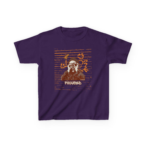 Kids Hustle Mode Tee - Focused