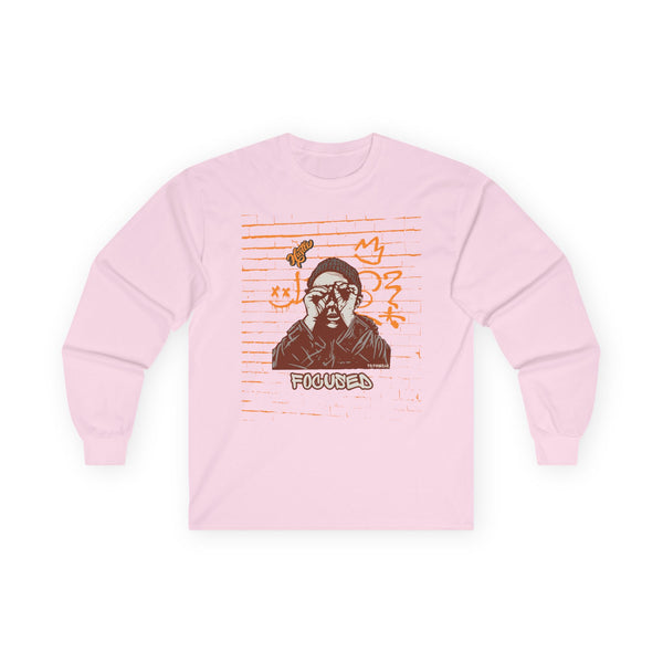 Hustle Mode Long Sleeve - Focused Yellow Crown