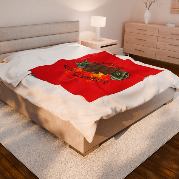 Hustle Mode Plush Blanket - Hustling 25/Eight