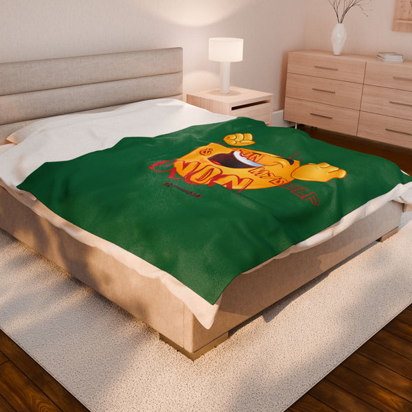 Hustle Mode Plush Blanket - I Won