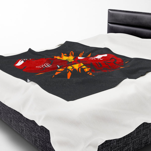 Hustle Mode Plush Blanket - All My Life