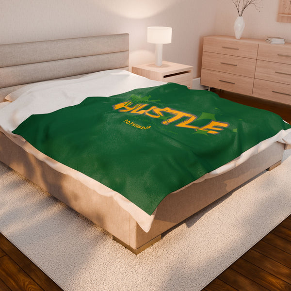 Hustle Mode Plush Blanket - King Hustle