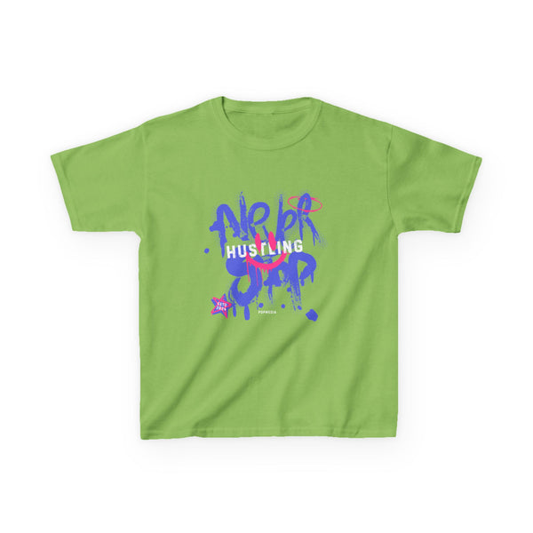 Kids Hustle Mode Tee - Never Stop