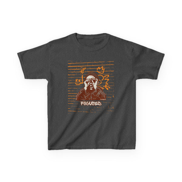 Kids Hustle Mode Tee - Focused