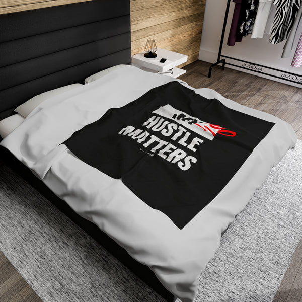 Hustle Mode Plush Blanket -My Hustle Matters