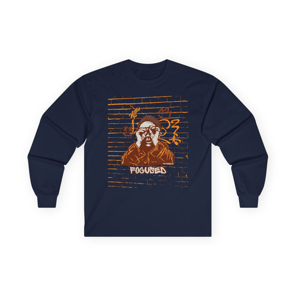 Hustle Mode Long Sleeve - Focused Brown Crown