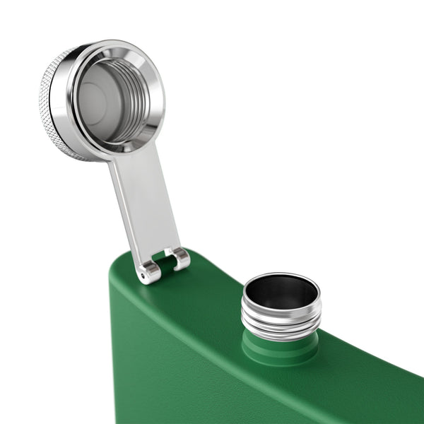 Flask, Hustle Mode - Stainless Steel 6oz (Keep Hustling Forward)