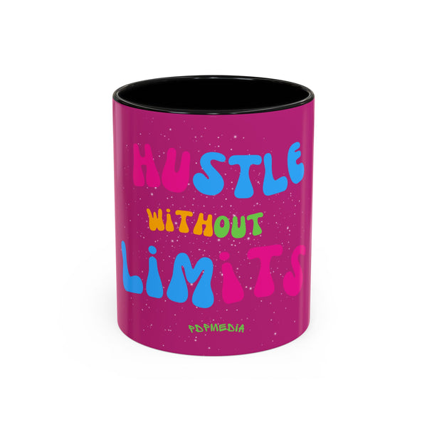 Hustle Mode Coffee Mug (11, 15oz) - Hustle Without Limits (Gift)