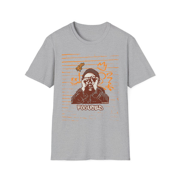 Hustle Mode Tee - Focused Yellow Crown