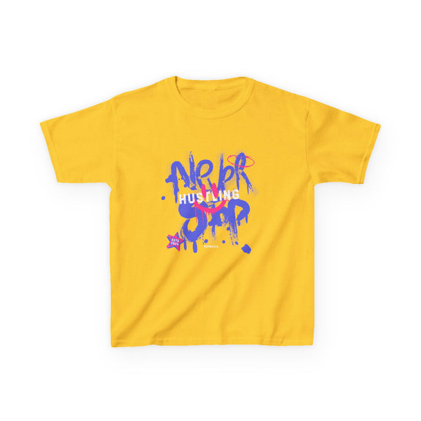 Kids Hustle Mode Tee - Never Stop