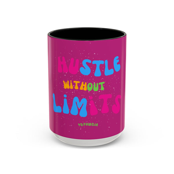 Hustle Mode Coffee Mug (11, 15oz) - Hustle Without Limits (Gift)