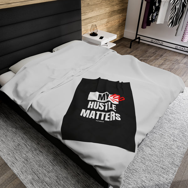 Hustle Mode Plush Blanket -My Hustle Matters