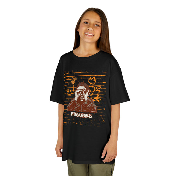 Kids Hustle Mode Tee - Focused