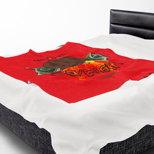 Hustle Mode Plush Blanket - Hustling 25/Eight