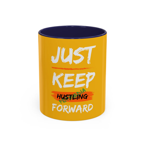 Hustle Mode Coffee Mug (11, 15oz) - Keep Moving Forward (Gift)