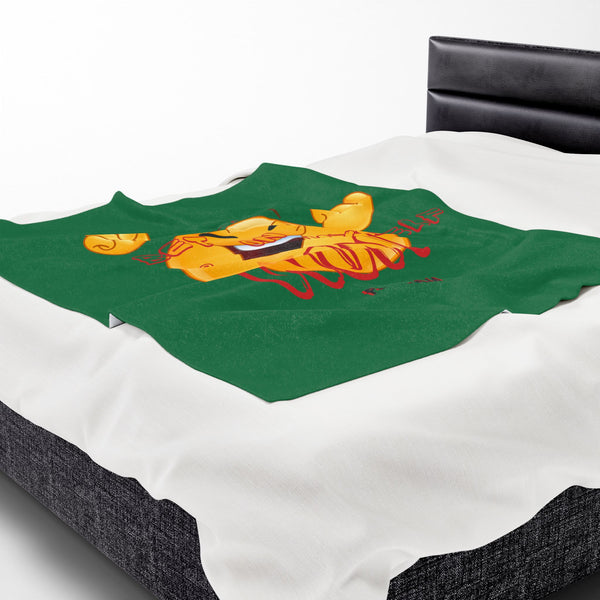 Hustle Mode Plush Blanket - I Won
