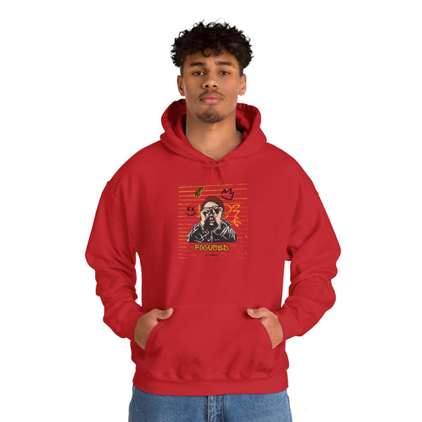 Hustle Mode Hoodie - Focused Black Crown