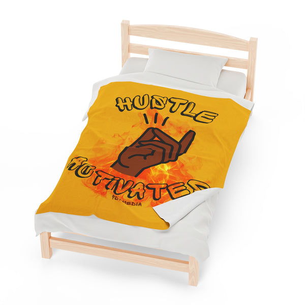 Hustle Mode Plush Blanket - Activated