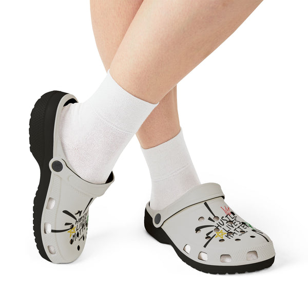 Hustle Mode Foam Rubber Shoes - Hustle Lives Matter (Gift)