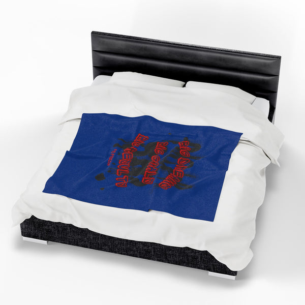 Hustle Mode Plush Blanket - Big Dreams